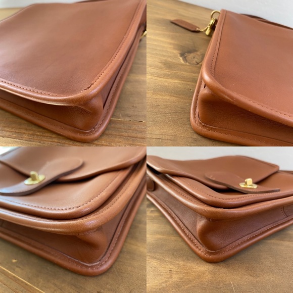 SOLD Coach Vintage Willis Station Satchel Leather 5130 - Picture 15 of 16